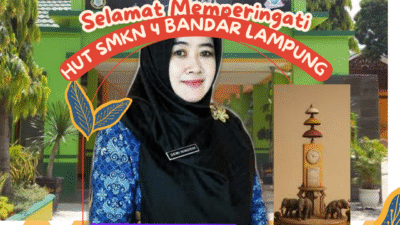 Kepala Sekolah Dewi Ningsih Ucapkan Selamat Ulang Tahun ke-36 Untuk SMK Negeri 4 Bandar Lampung